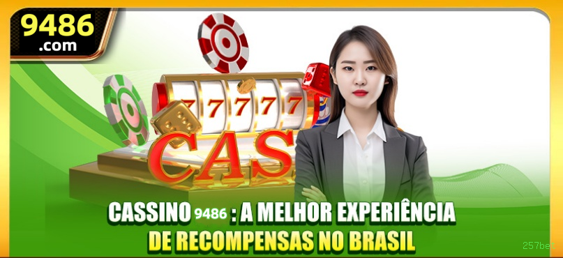 Imagem promocional da 257bet mostrando a plataforma e suas vantagens